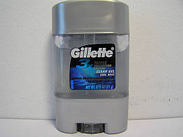 Гелевий чоловічий дезодорант антиперспірант Gillette Cool Wave міні 25 мл. (Жилет Кул Вав)