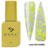 Финишное покрытие DNKa Top Sorbet, 12 мл