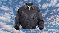 Лётная куртка мужская бомбер CWU-45P Flight Jacket Sage Rothco черная