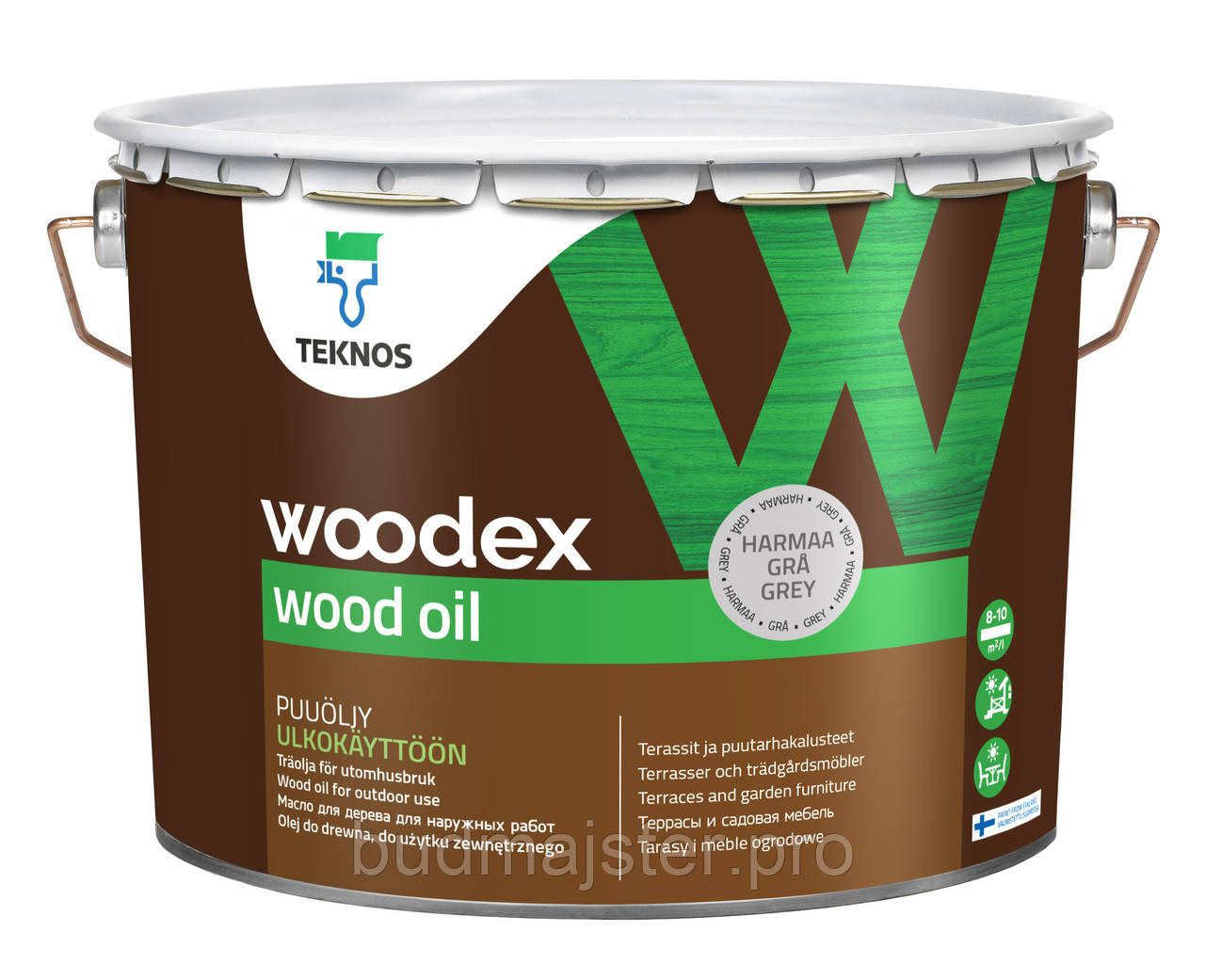 Олія Teknos WOODEX WOOD OIL, 9 л.
