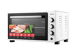 ARDESTO Електропіч 1700Вт, 48л, хром.тени, таймер, підсвічув., конвекція, подв.скло, білий