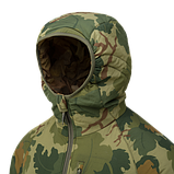 Куртка двостороння Helikon-Tex Reversible Wolfhound Hoodie Windpack Mitchell Camo Leaf/Mitchell Camo Clouds, фото 4