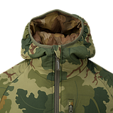 Куртка двостороння Helikon-Tex Reversible Wolfhound Hoodie Windpack Mitchell Camo Leaf/Mitchell Camo Clouds, фото 5