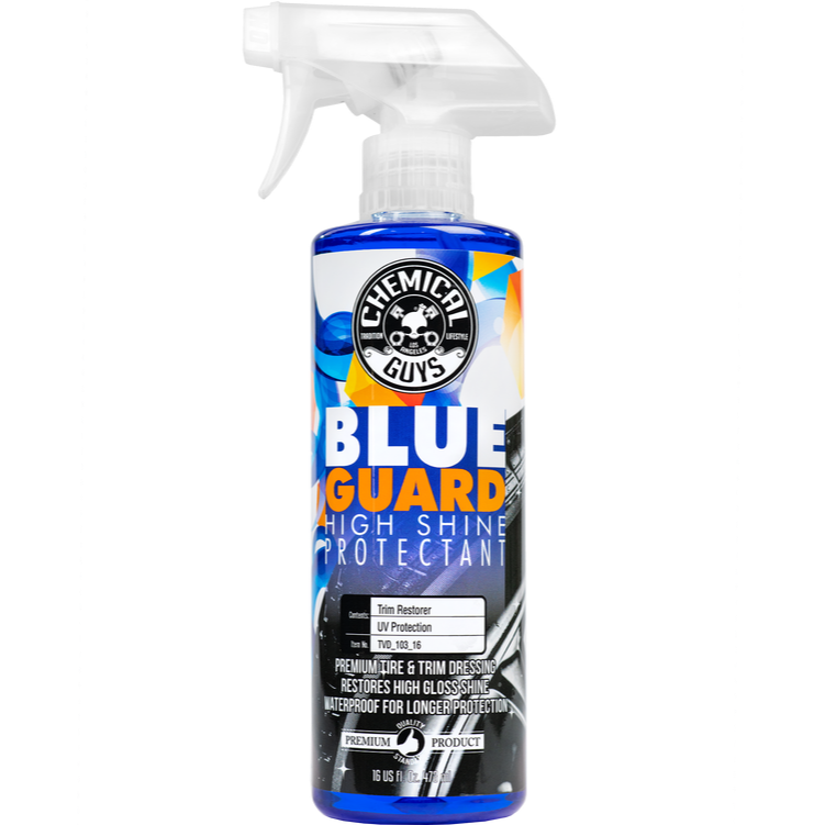 Поліроль для захисту пластику та гуми Chemical Guys Blue Guard, 473 мл Спрей, фото 1