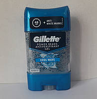 Гелевий чоловічий дезодорант антиперспірант Gillette Power Beeds Cool Wave 75 мл. Німеччина!