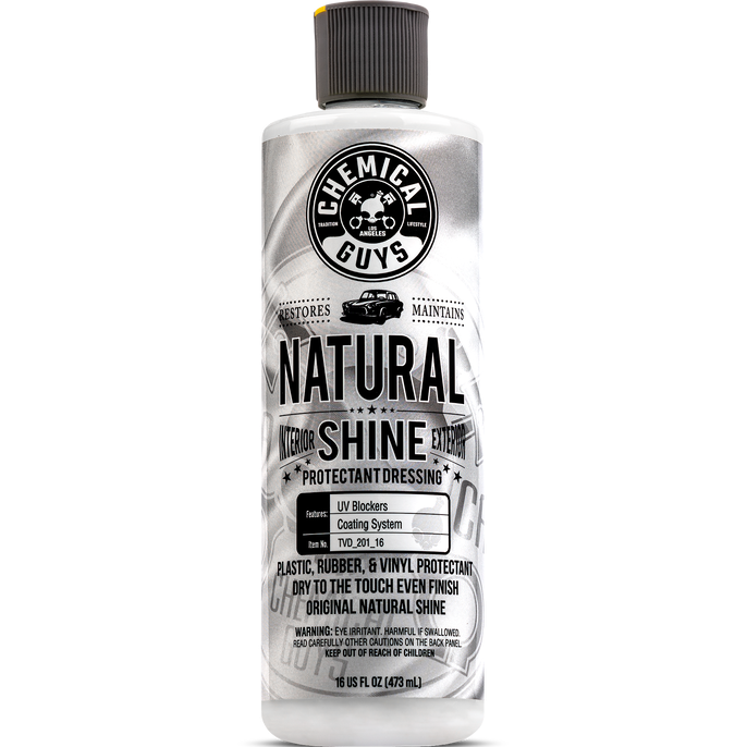 Поліроль для гуми, вінілу та пластику Chemical Guys Natural Shine, 473 мл, фото 1