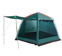 Шатер для кемпинга | Шатер для сада Tramp Bungalow LUX v2 TRT-085 | Тент-шатер с москитной сеткой