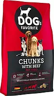 Корм для собак Хепі Дог Догс Фаворит Happy Dog Dogs Favorite з яловичиною 15 кг