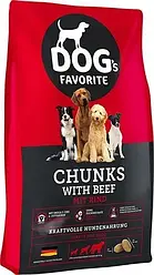 Корм для собак Хепі Дог Догс Фаворит Happy Dog Dogs Favorite з яловичиною 15 кг