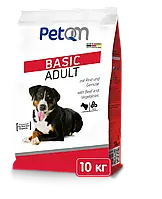 Корм для собак ПетКьюЕм PetQM Dogs Beef&Vegetables з яловичиною та овочами 10 кг