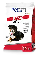 Корм для собак ПетКьюЄм PetQM Dogs Beef&Vegetables с говядиной и овощами 10 кг