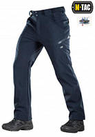 M-Tac штаны тактические утепленные Soft Shell Winter Dark Navy Blue (темно-синие)