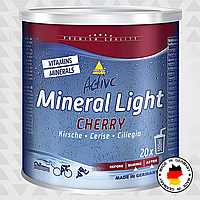 Inkospor Mineral Light 330 г, ізотонік, енергетик, комплекс вуглеводів, вітамінів та електролітів, смак вишня