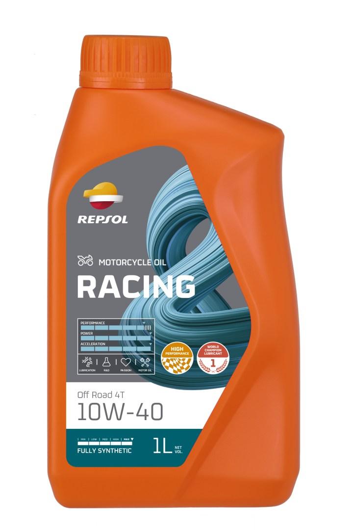 Моторна олива Repsol 4T Racing OFF Road 10W40 1Л MA2 синтетика (12) - замінює RP162N51