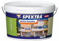 Фасадні фарби SPEKTRA Akrilna Fasadna, В2, 1,86л, акрилова фасадна фарба SPEKTRA HELIOS, фото 2