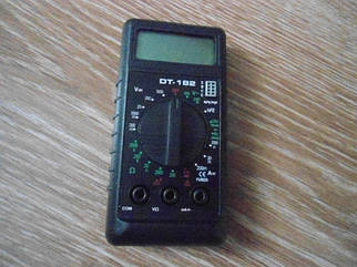 Цифровий мультиметр тестер DT- 182 з щупами і батарейкою