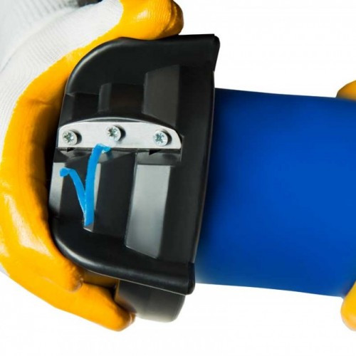 Ручний фаскознімач для поліетиленових труб діаметром від 75 до 110 мм, фаскоріз для ПНД труб, фото 1