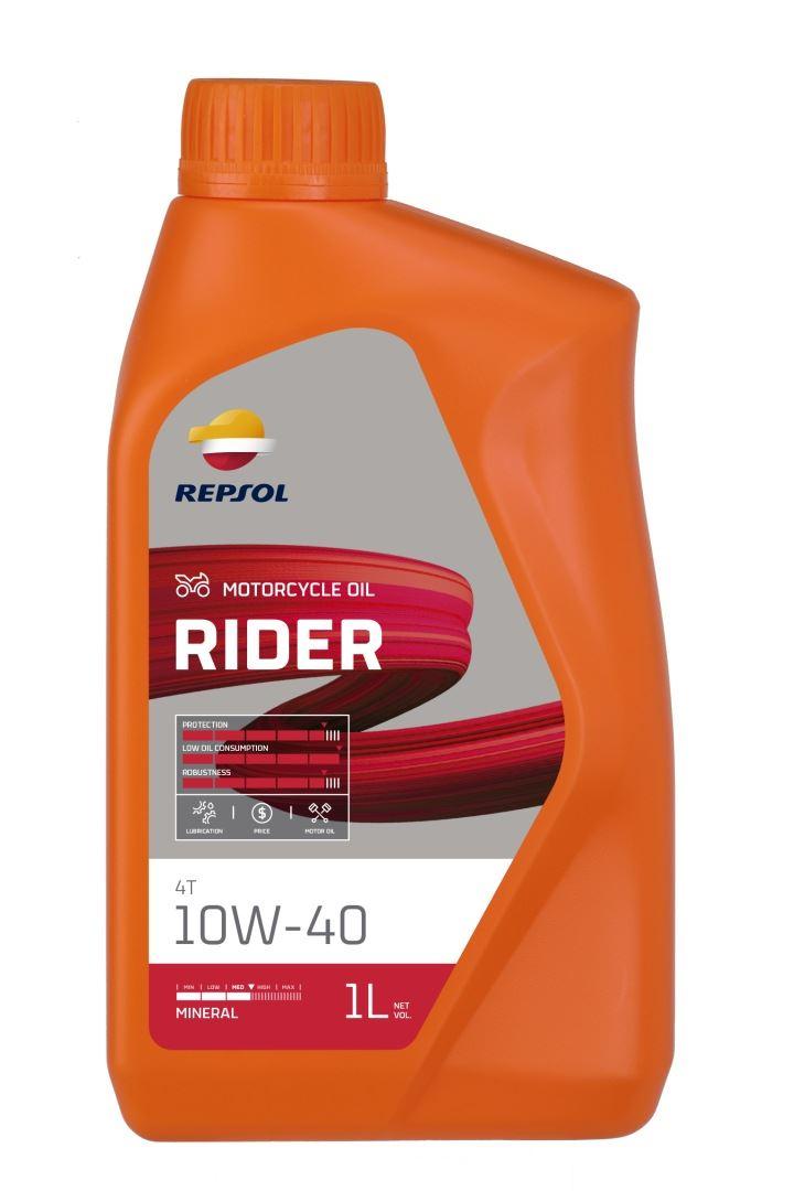 Моторна олива Repsol 4T Rider 10W40 1Л MA2 мінеральна (12) - замінює RP165N51