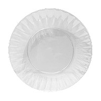 Тарелка стеклоподобная белая Ø 205 мм