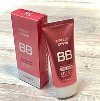 BB крем с коллагеном Perfect Cover BB cream Collagen UV SPF 41 PA+++ FoodAHolic до 03.2026