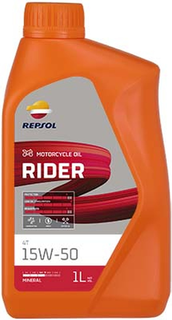 Моторна олива Repsol 4T Rider 15W50 1Л MA2 мінеральна (12) - замінює RP165M51