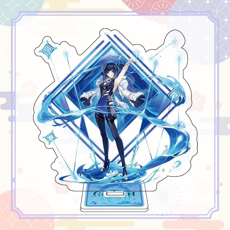 Одношарова акрилова фігурка Genshin Impact Геншин Імпакт Yelan Е Лань 15 см