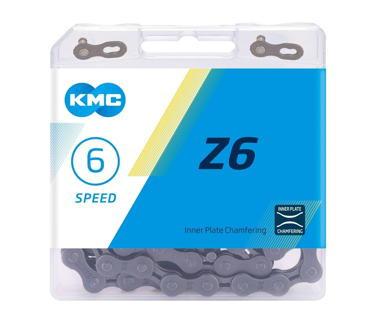 Ланцюг 6/7/8s KMC Z6 (Z33)116L Gray