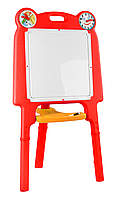 Дитячий мольберт для малювання Pilsan Червоний