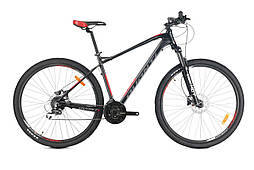 Велосипед 27.5" Avanti CANYON PRO 2024 рама - 19" чорно-червоний