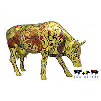 Коллекционная статуэтка из фестиваля Cow Parade Корова "The Golden Byzantine" Size L