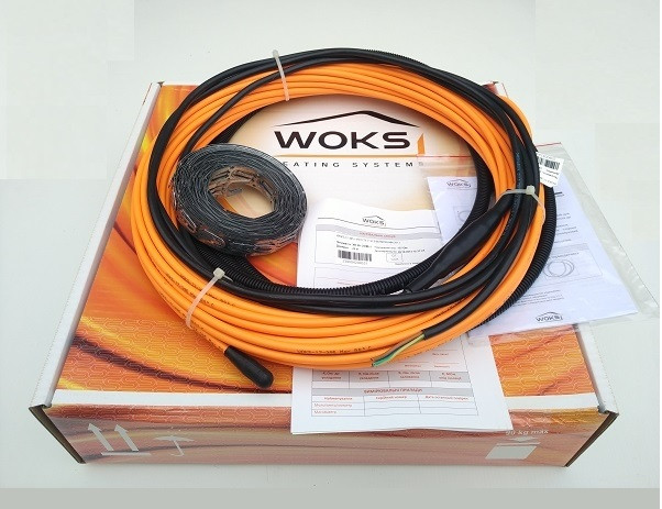 Греющий кабель Woks-18 2190 Вт - фото 1 - id-p1958438696