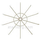 Ярус TWIG (наскрізний). Упаковка 5 штук.  Для ременної стійки вертушки, для ременів, біжутерії, аксесуарів, фото 4