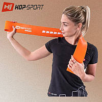Латексная резинка для фитнеса - кроссфита и тренировок 37-109 кг Hop-Sport orange