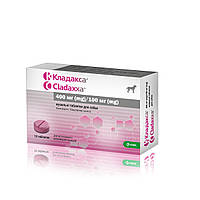 Кладакса 400/100 мг жевательные таблетки для собак и кошек, 12табл.