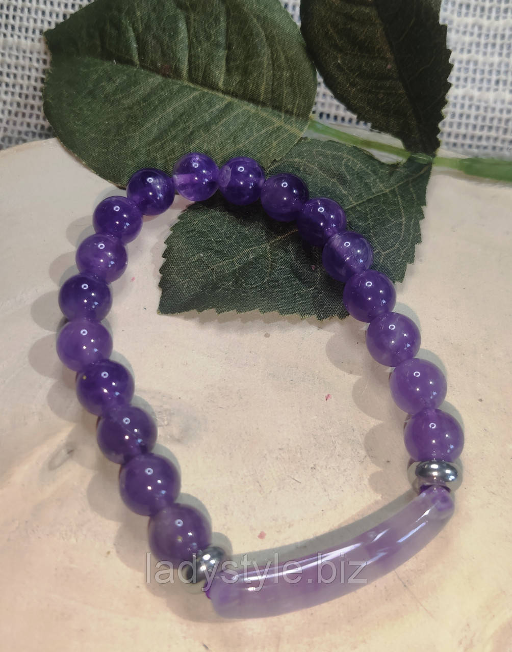 Браслет з аметистом, фото 1