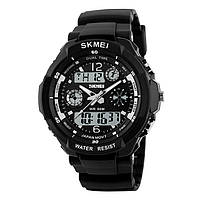 Skmei 0931 S-SHOCK чорний дитячий спортивний годинник