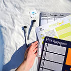 Магнітний планер спортивний A3  Сірий/Grey, UA, фото 2