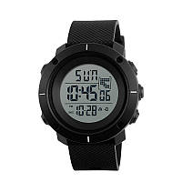 Skmei 1213 dekker чорні чоловічі спортивні годинник