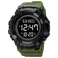 Skmei 1968 зеленый мужские наручные часы