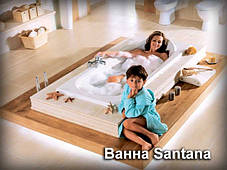 Акрилова ванна Cersanit Santana 1700х700х410 мм, фото 4