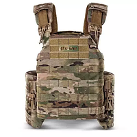 Плитоноска PLATE CARRIER MULTICAM U-WIN, чехол для бронежилета, тактическая плитоноска мультикам, бронежилет