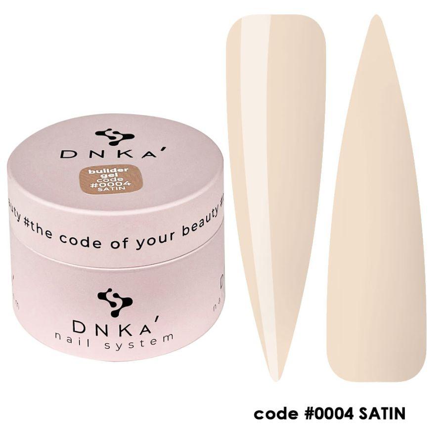 Гель для нарощування нігітв DNKa' Builder Gel 04 Satin, 30 мл, фото 1