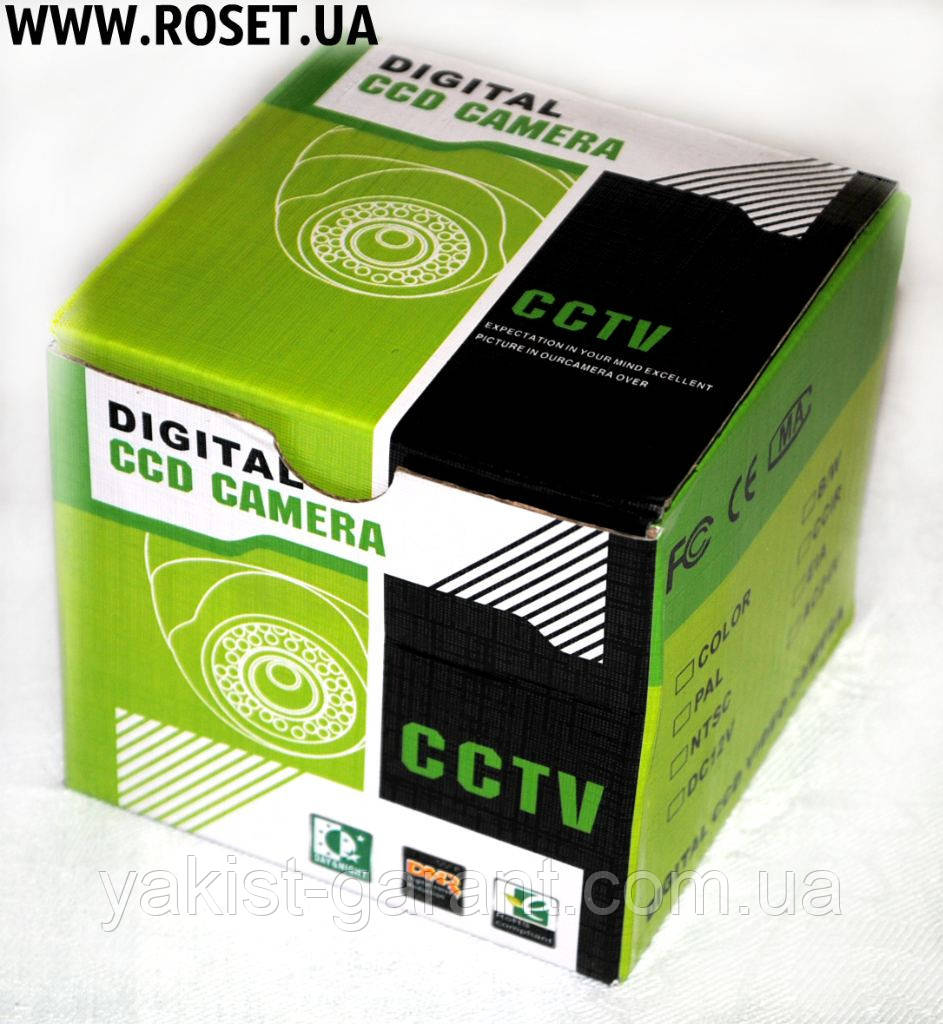 Аналогова (купольний) камера відеоспостереження Digital CCD Camera 349 (3,6 мм), фото 1