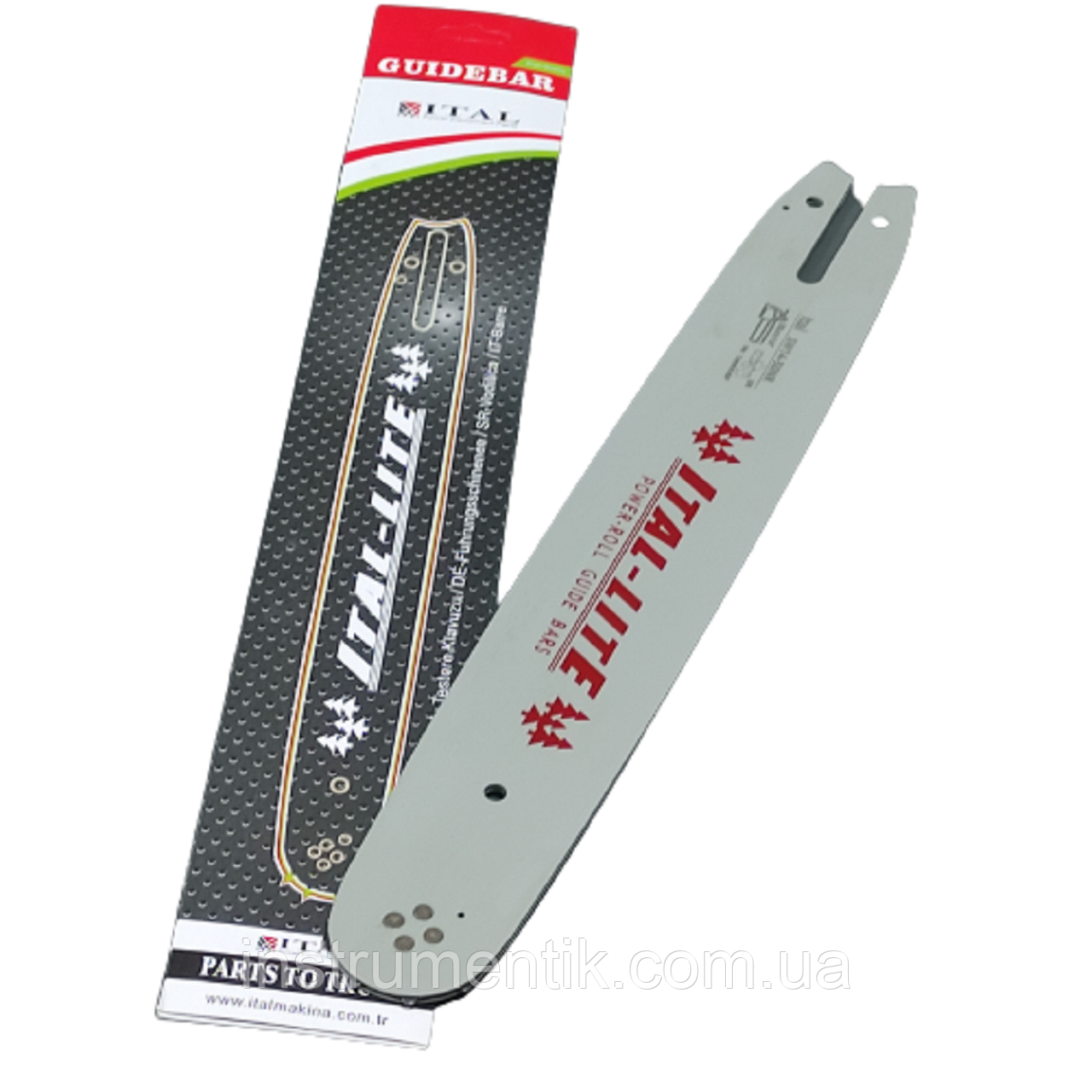 Шина ITAL для бензопили MS 180 ITAL крок 3/8 на 50 зуб. 35 см.