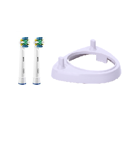 2 насадки для зубної щітки ORAL-B floss action (EB25) + підставка