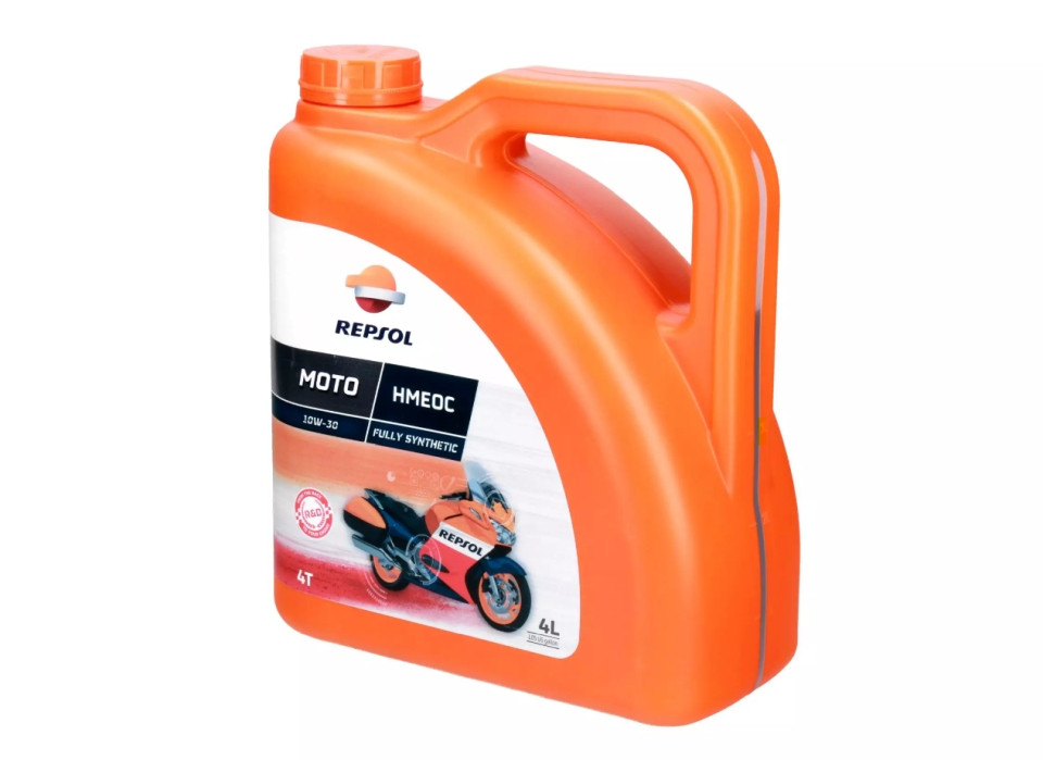 Моторне масло Repsol 4T Smarter Hmeoc 10W30 4Л MA2 синтетичне (5)- замінює RP160D54