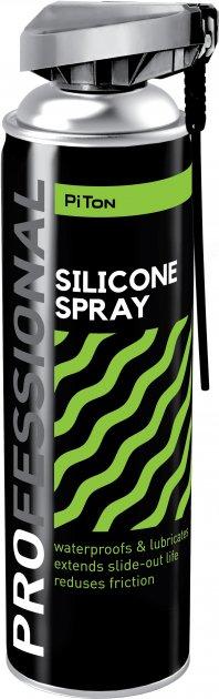 Мастило силіконова 500мл silicone spray pro PiTon, 18636   Luxprice