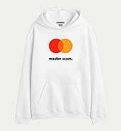 Крутий худі з написом "master scam", фото 2