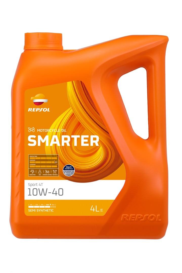 Моторне масло Repsol 4T Smarter Sport 10W40 4Л MA2 напівсинтетичне (5)- замінює RP180N54