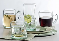 Набор стеклянных стаканов Pasabahce Amorf для виски 340мл 4шт (420224)